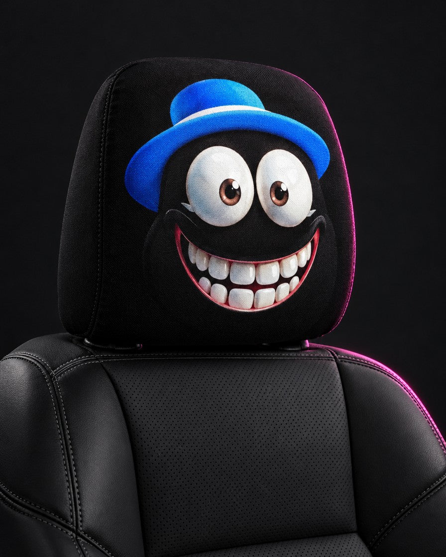 Mr. Grin Blue Beanie