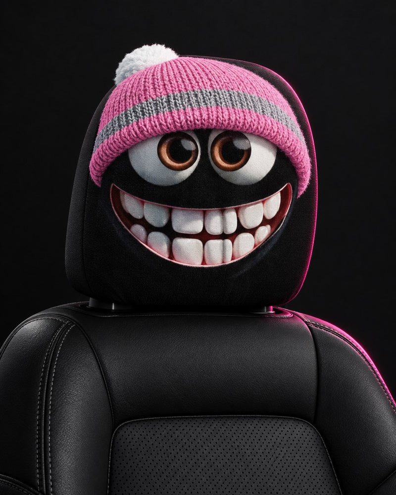 Mrs. Grin Pink Beanie