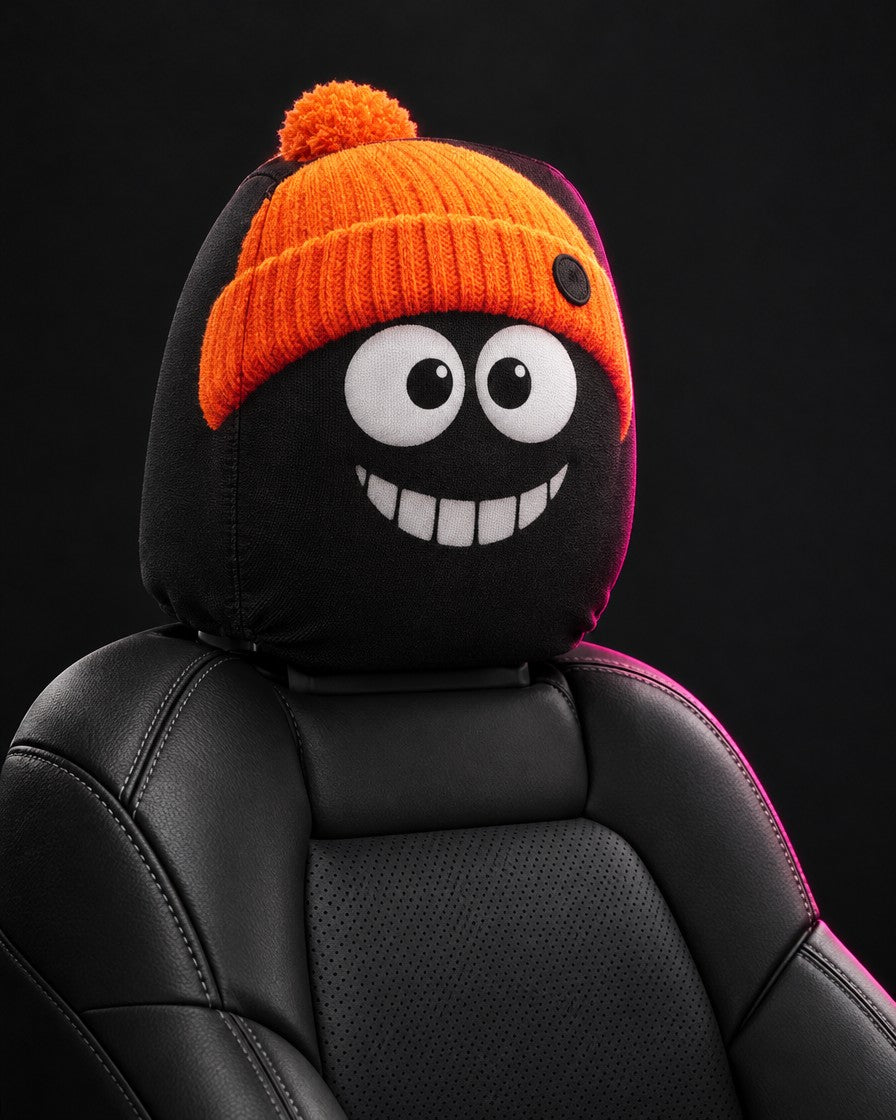 Orange Beanie Buddy